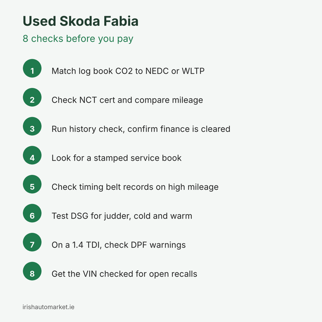 Used Skoda Fabia checklist: 8 checks before you pay