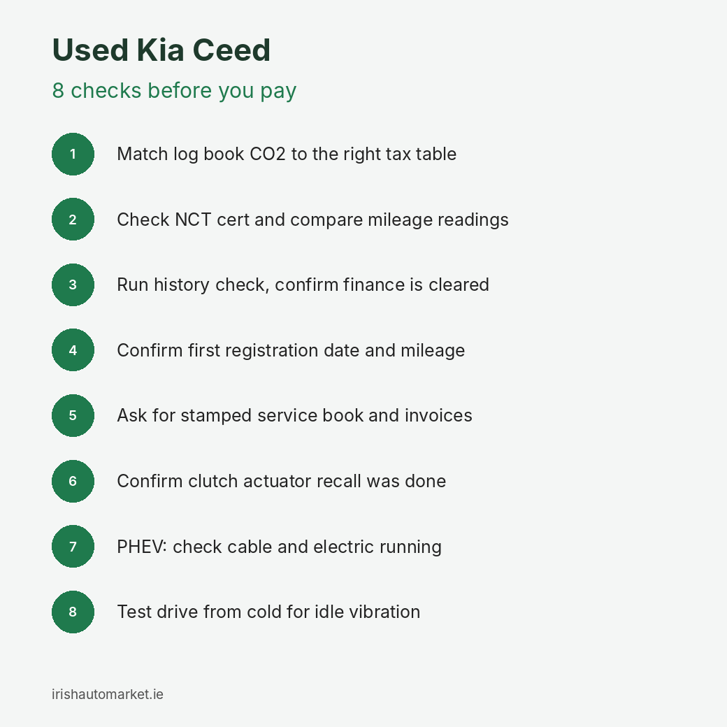 Used Kia Ceed checklist: 8 checks before you pay